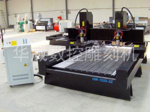 巴音郭楞蒙古自治州和硕县双头立体多功能石材雕刻机HW-1325-2Z